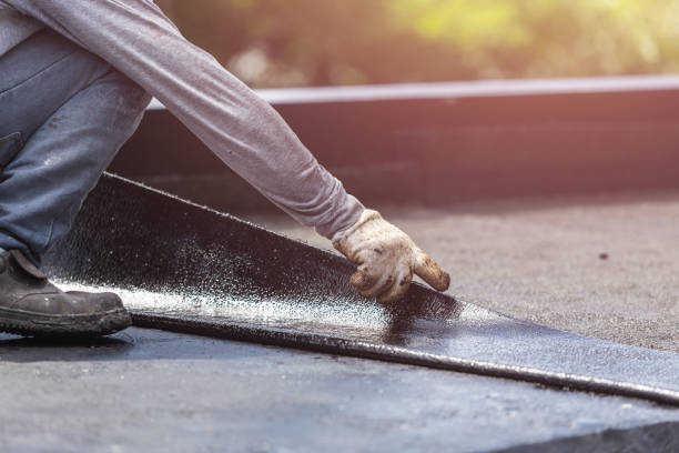 Professional Emergency Waterproofing technician working in Cambria, IL